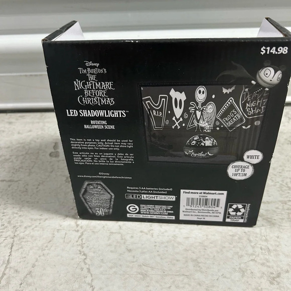 The Nightmare Before Christmas led Shadow light NEW - Picture 3 of 3